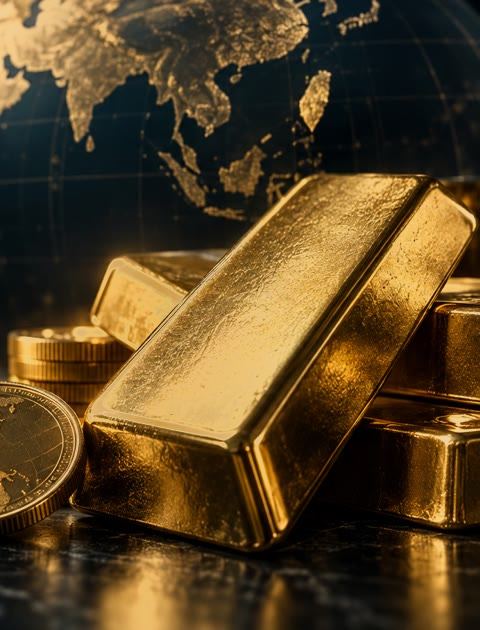 金條與黃金飾品特寫，象徵今日金價與台灣銀樓參考行情